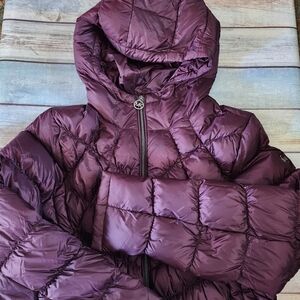 Michael Kors Hooded Puffer Jacket